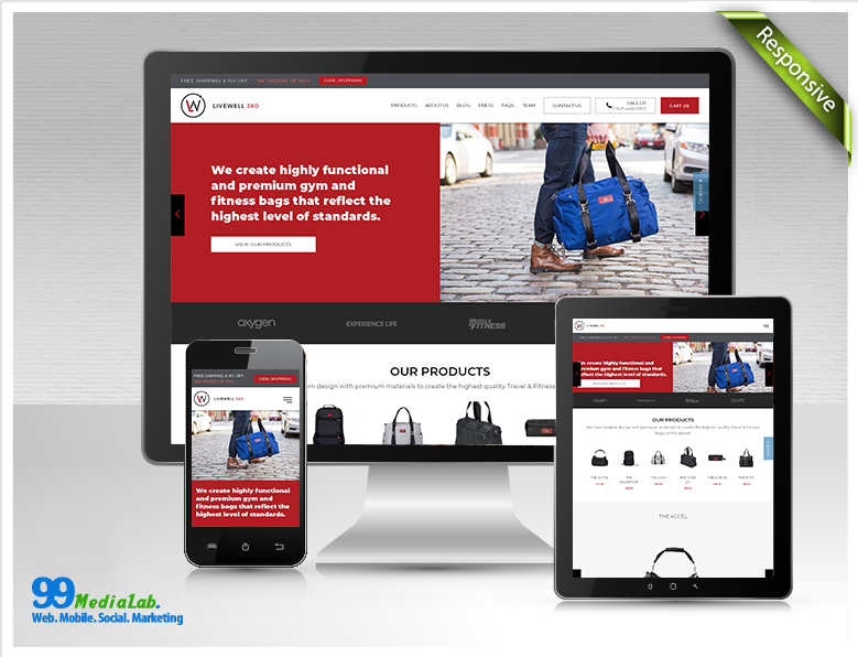 ecommerce fitness bag seo case study