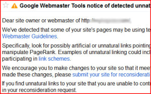 Google Link warning - 99MediaLab