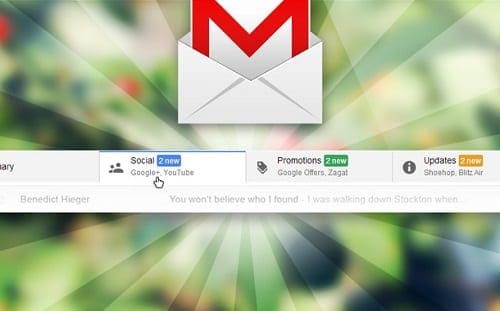 Gmail Tabs