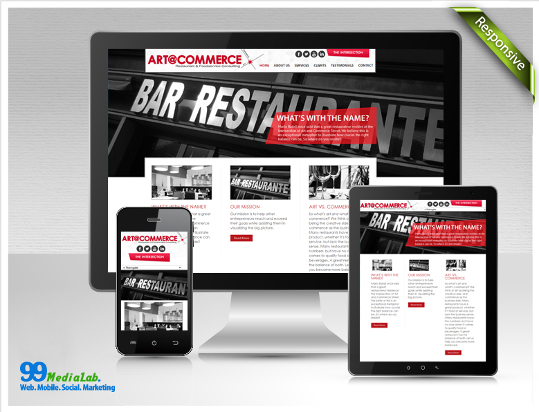 restaurant website case study