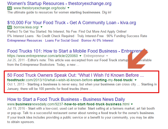 foodtruck business rankings